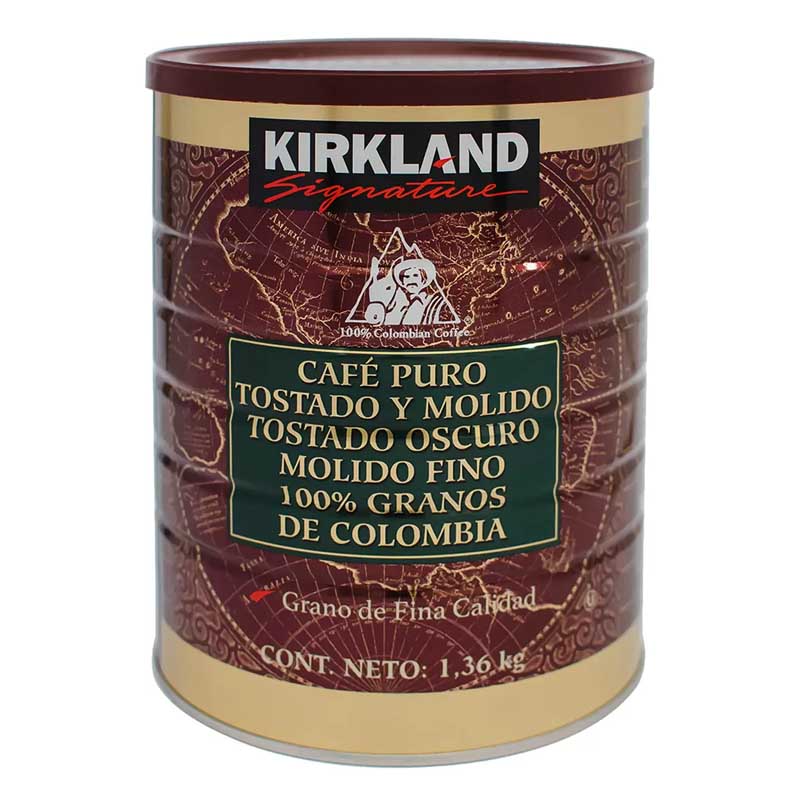 Café Molido Colombiano 1.36 kg Kirkland Signature