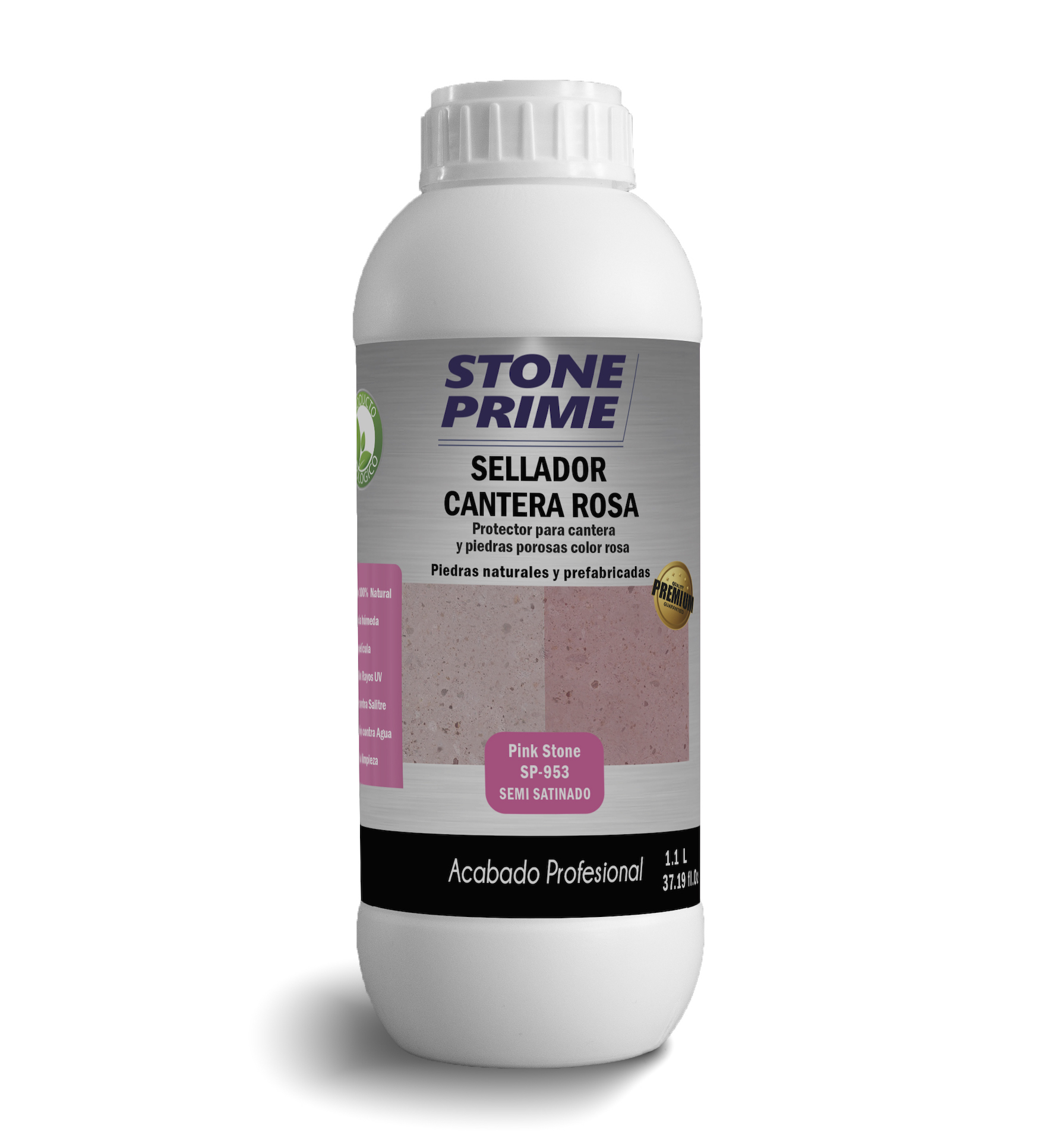 Sellador para piedra cantera rosa Stone Prime Acabado mojado 1.1 litros