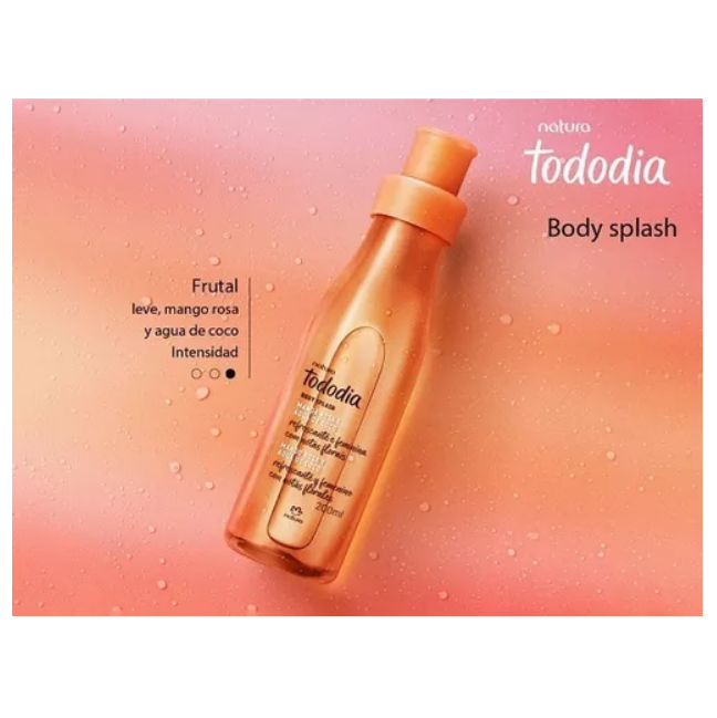 Bodysplash mango rosa y agua de coco 200mL marca Natura