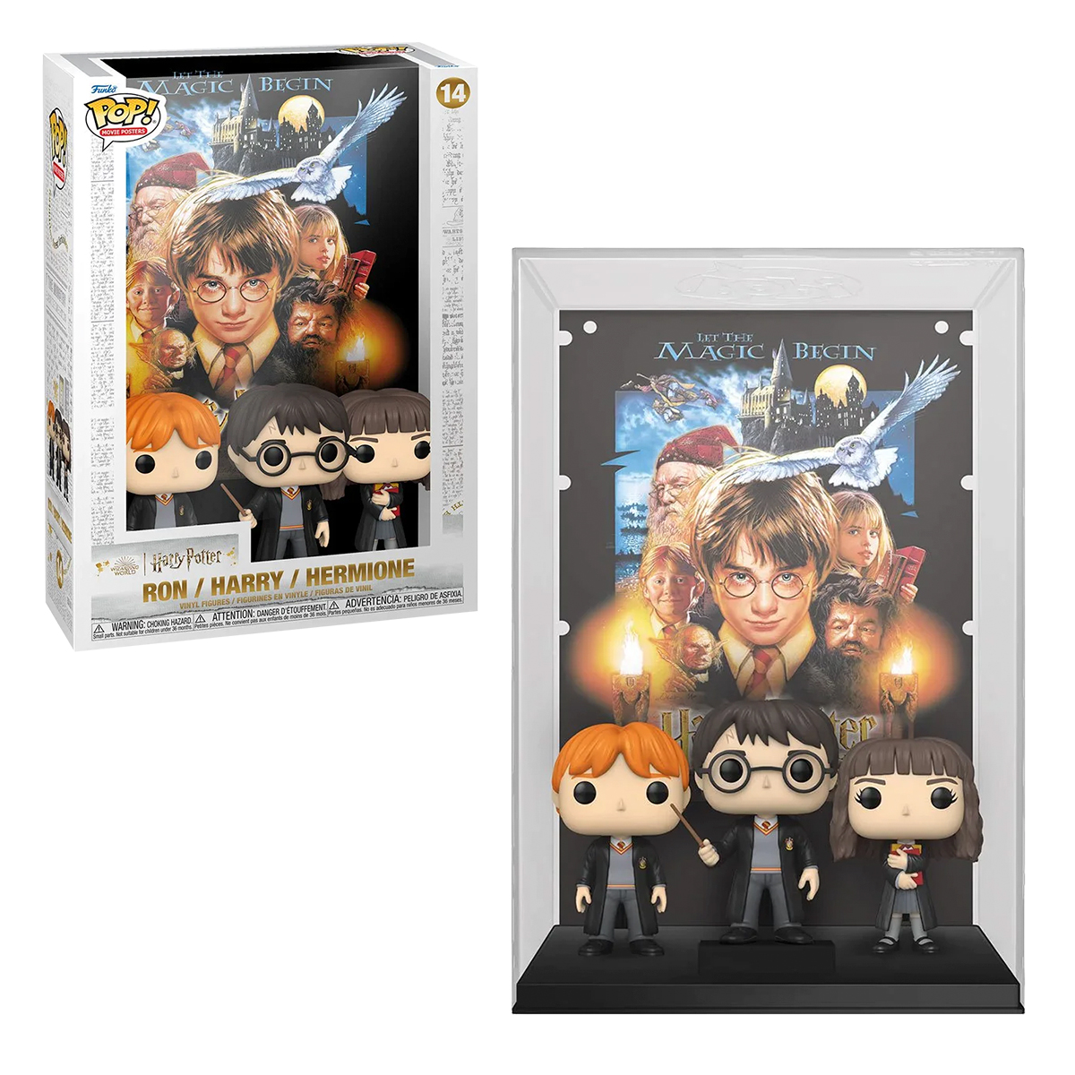 Funko Pop Harry Potter Y La Piedra Filosofal #14 Movie Poster Figura Original