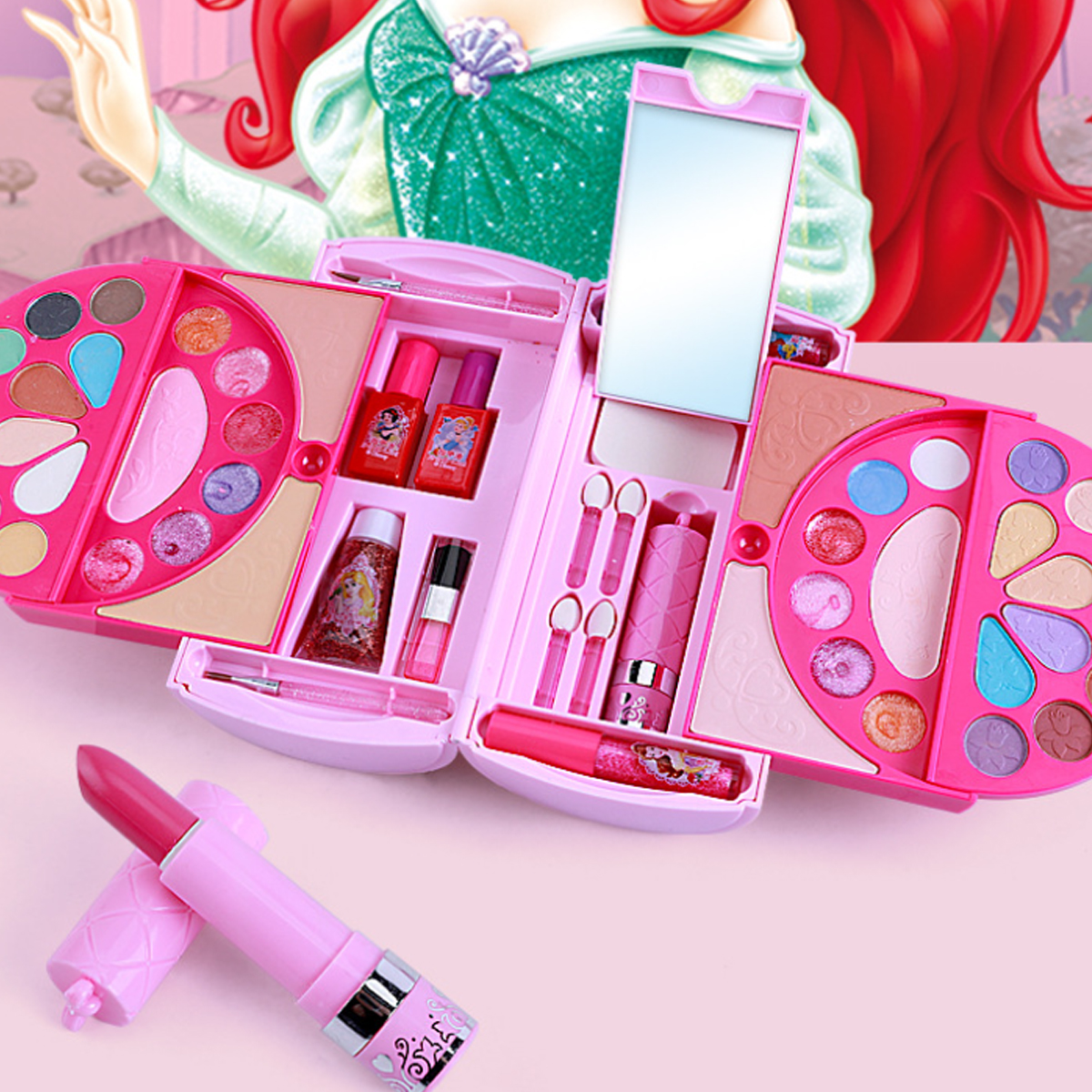 Estuche De Maquillaje Caja Cosméticos Para Niñas Juguete