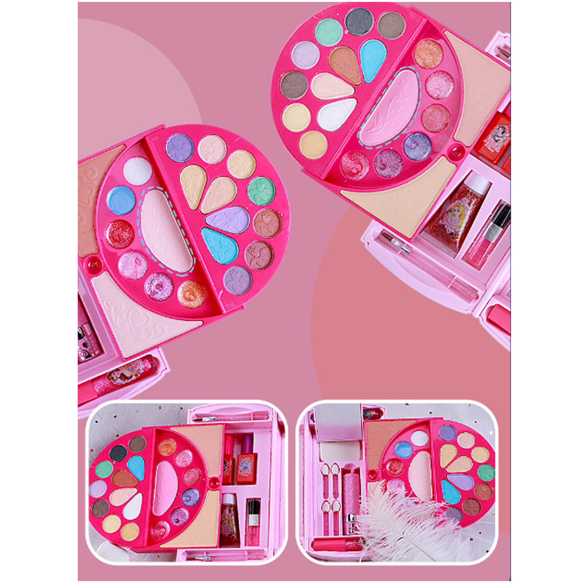 Estuche De Maquillaje Caja Cosméticos Para Niñas Juguete