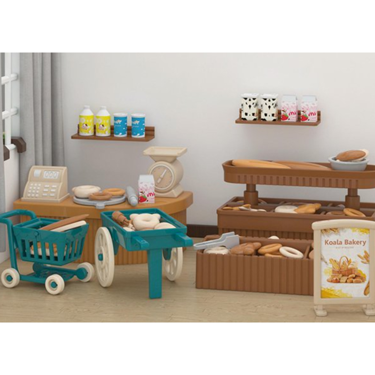 Juguete Casa Miniatura Fudaer Panaderia Koala