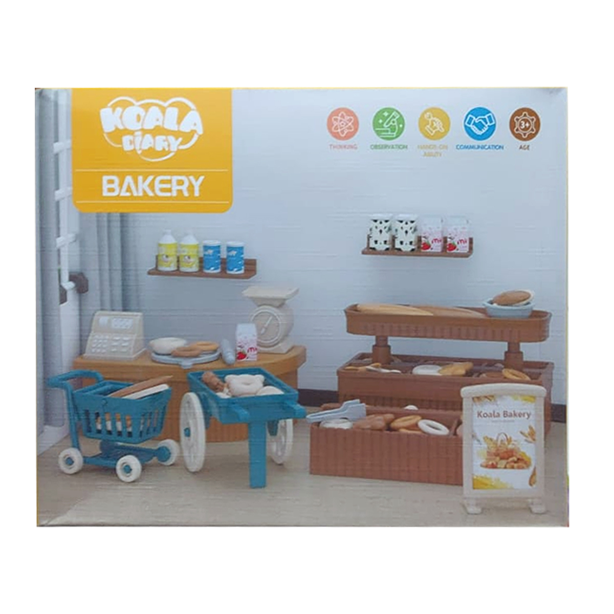 Juguete Casa Miniatura Fudaer Panaderia Koala