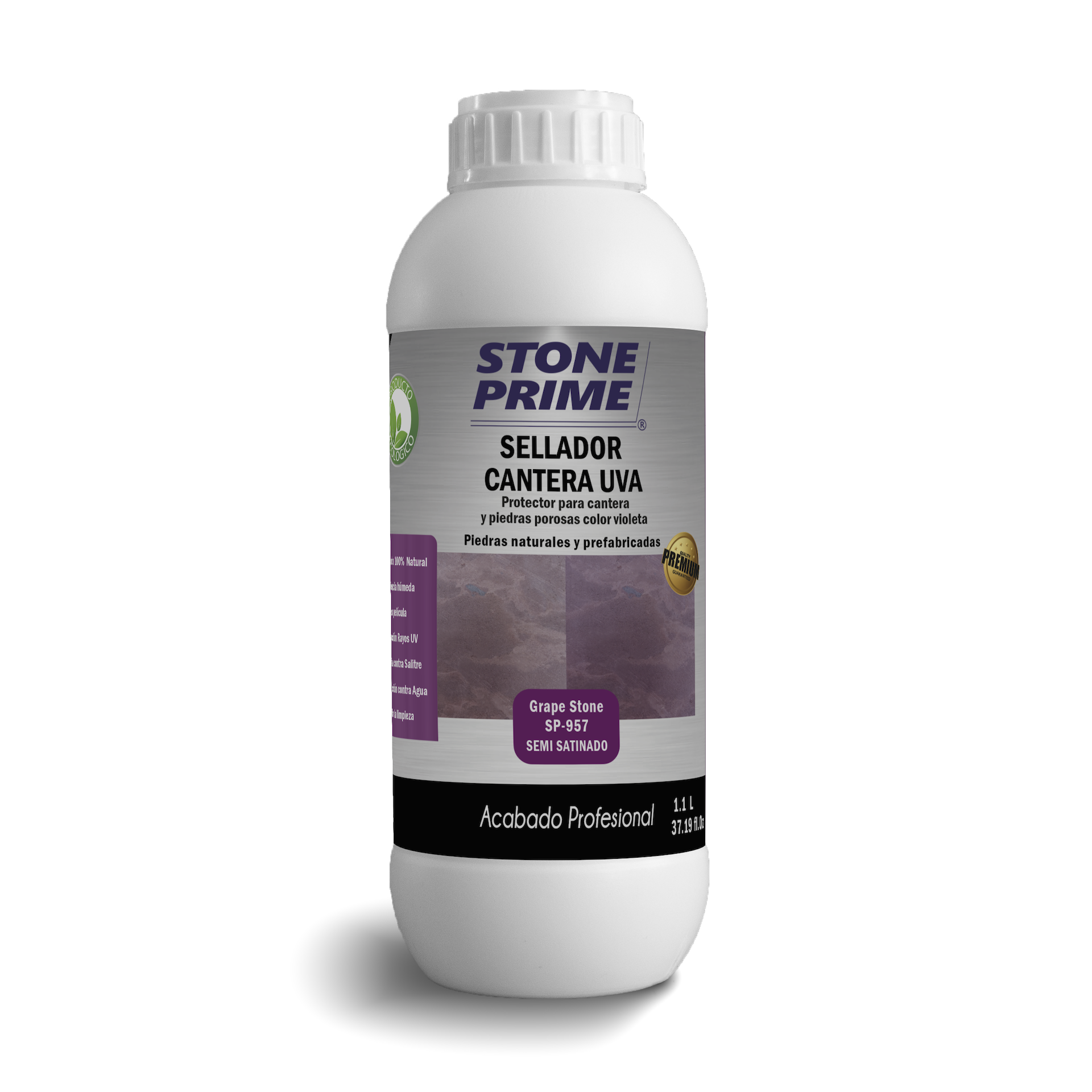 Sellador para piedra cantera morada Stone Prime Acabado mojado 1.1 litros