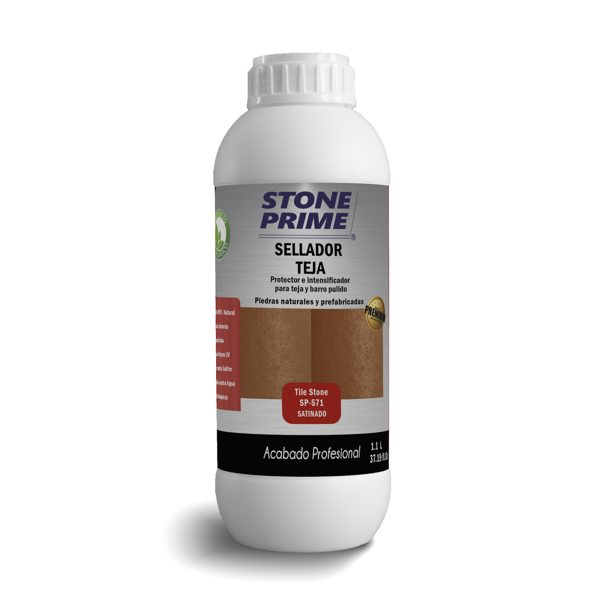 Sellador para teja y barro pulido Stone Prime Acabado mojado 1.1 litros