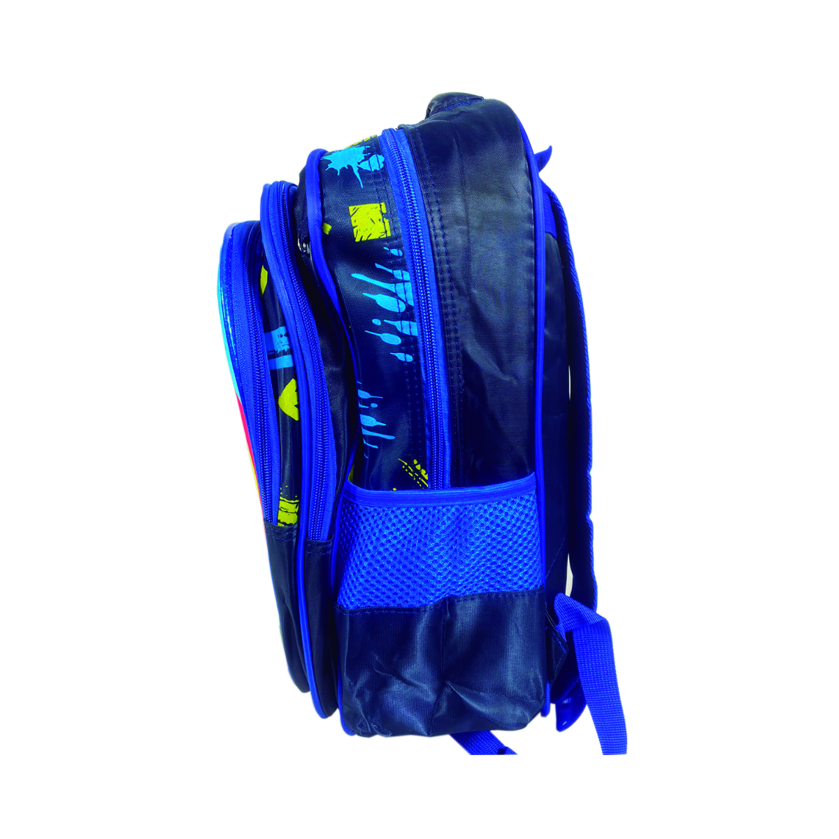 Mochila Escolar Infantil Con Luces Diseño Super Mario 3 en 1 Incluye Lonchera Y Colorera