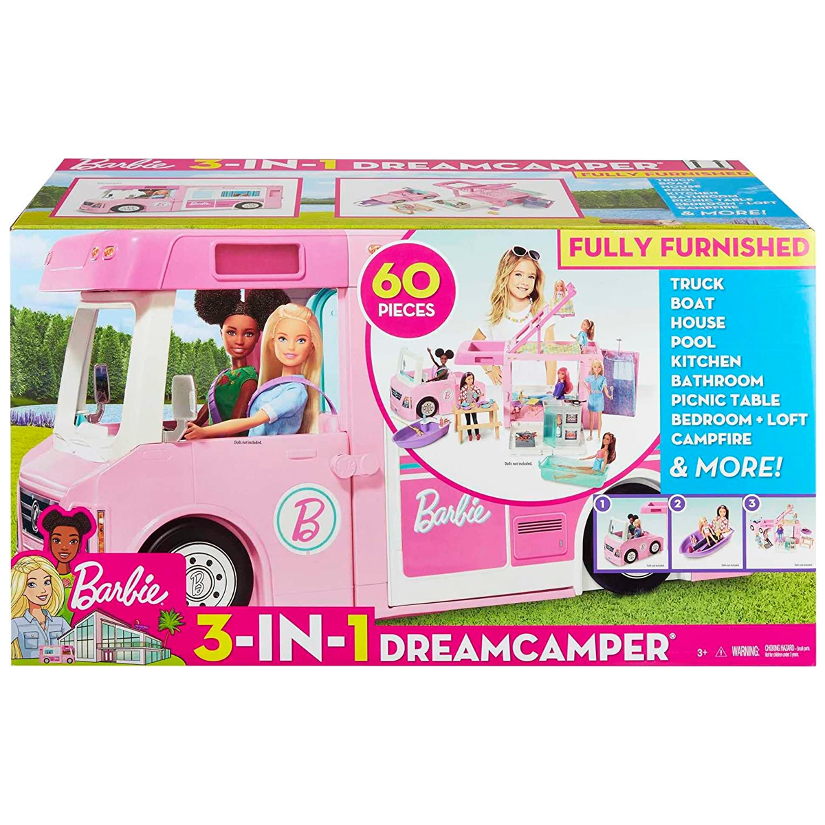 Barbie Estate, Camper de los Sueños 3 en 1