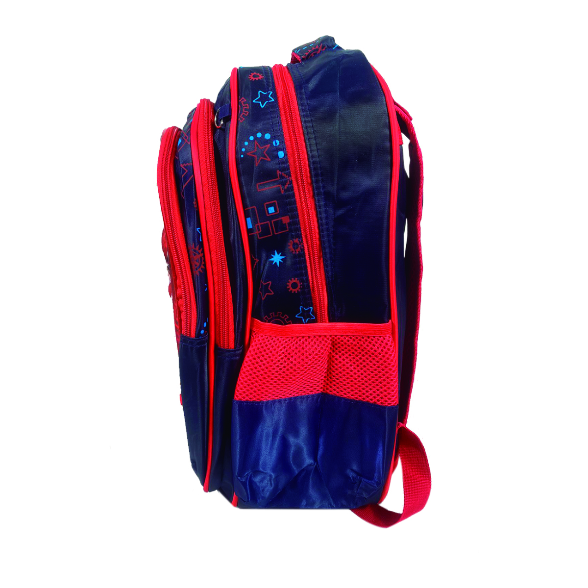 Mochila Escolar Infantil Con Luces Diseño Sonic 3 en 1 Incluye Lonchera Y Lapicera