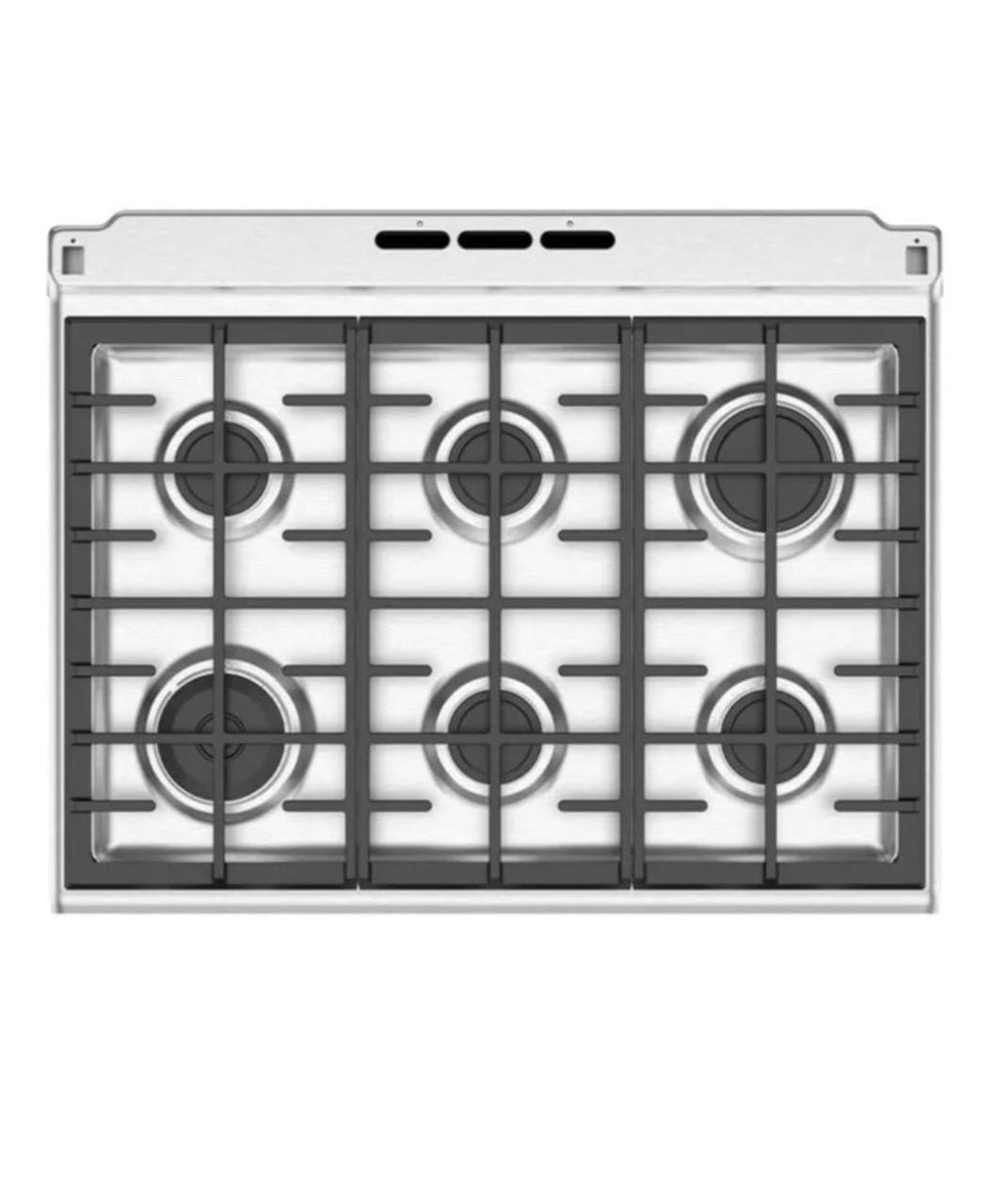 Estufa Mabe Em7674cfi A Gas/eléctrica 6 Quemadores Plateada