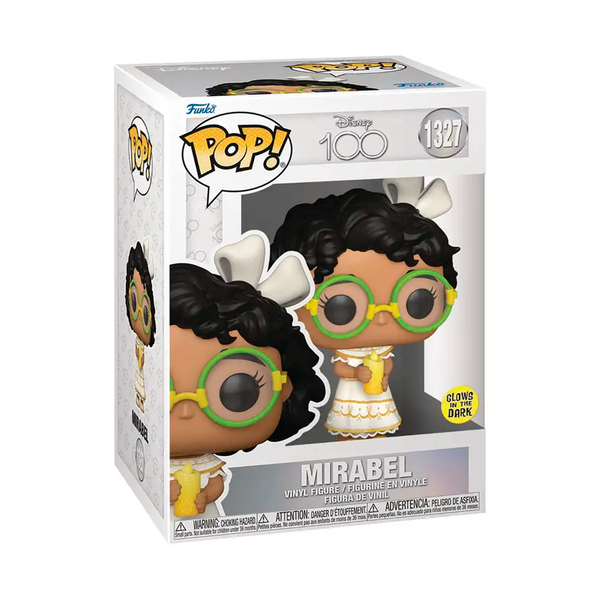 Funko Pop Mirabel Con Vela #1327 Glow Encanto Aniversario Disney Figura Original