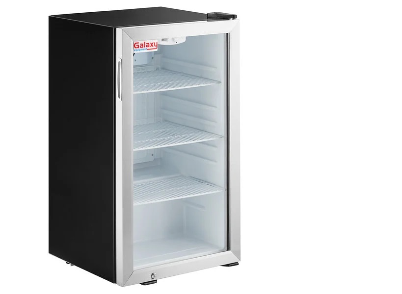 REFRIGERADOR VERTICAL EXHIBIDOR- MARCA GALAXY EQUIPMENT- MODELO CRG4- 4 PIES