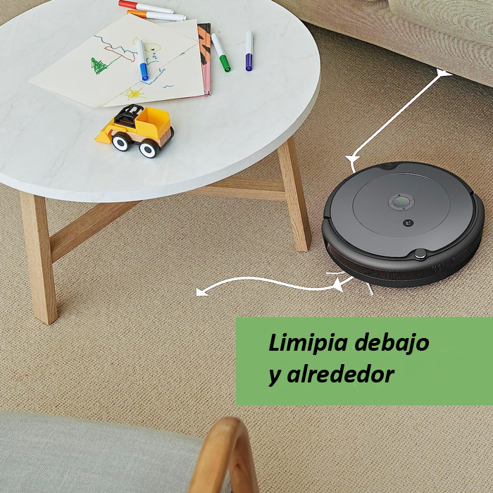Aspiradora Inteligente iRobot Roomba 676 Robot Vacuum Wi-Fi R676020 