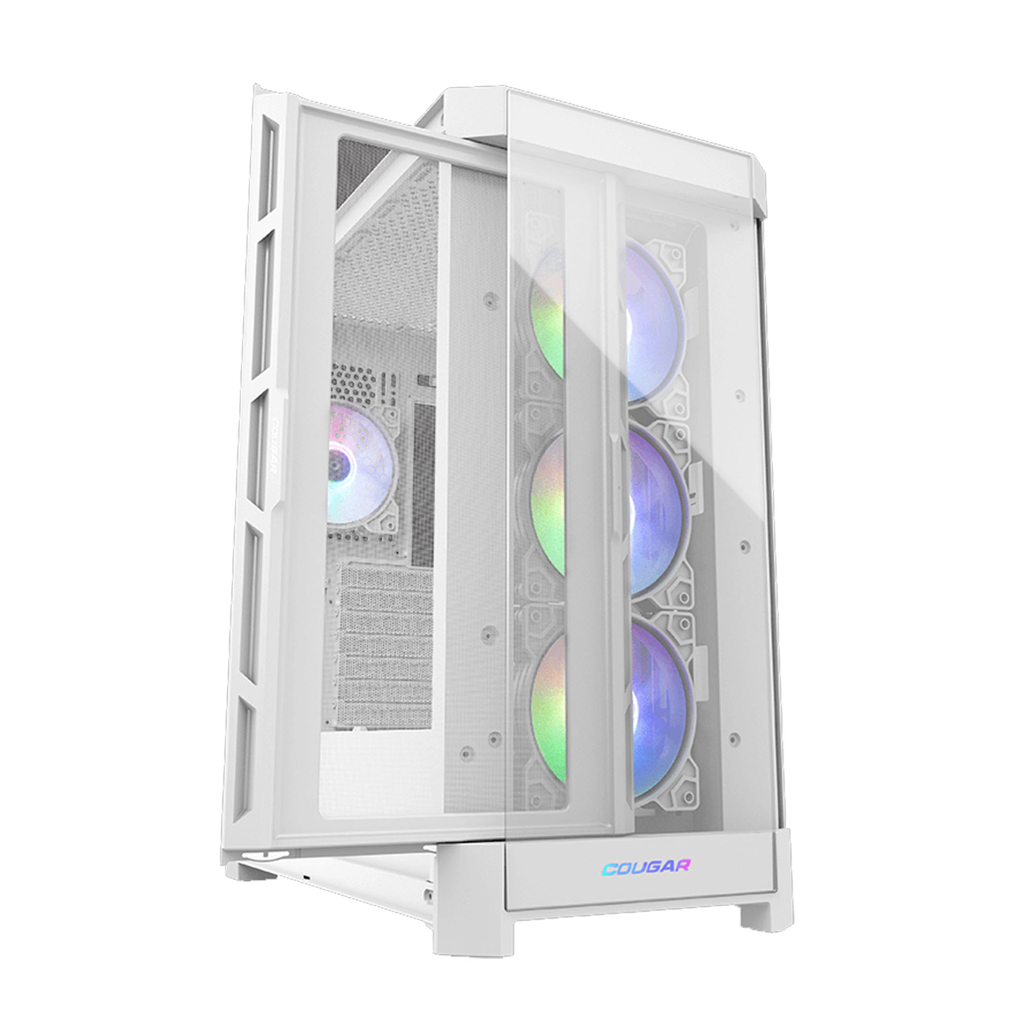 Gabinete Cougar Douface Pro Con Ventana Midi-Tower Atx Usb 3.0 Sin Fuente Rgb Blanco