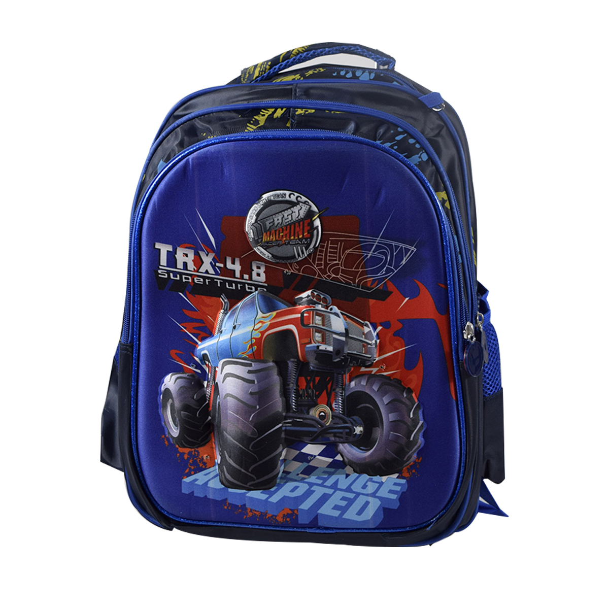 Kit Mochila Escolar De Llantas Infantil Con Luces Diseños