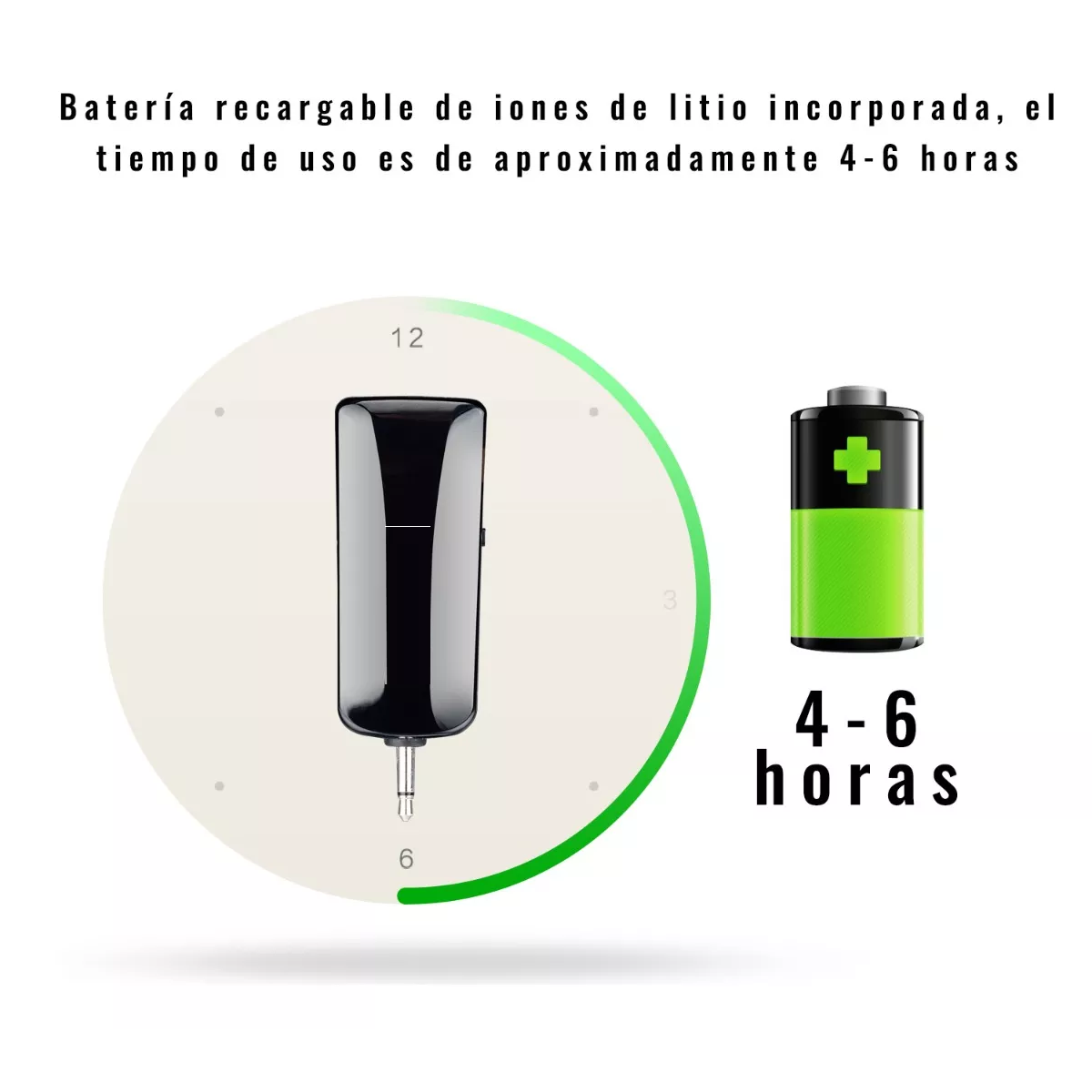 Micrófono Hm-200w Condensador Diadema Inalámbrico