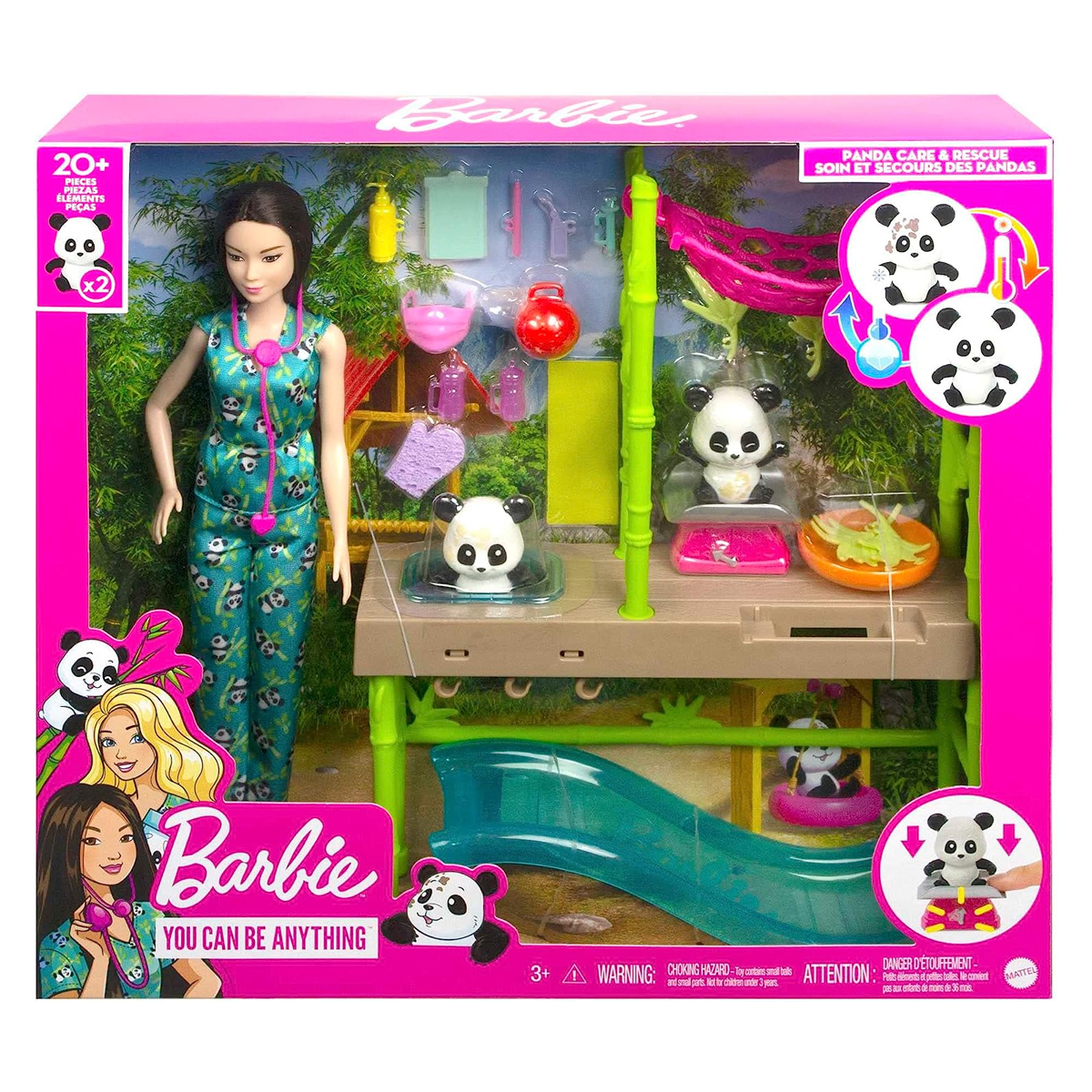 Barbie Careers Cuidadora de Pandas