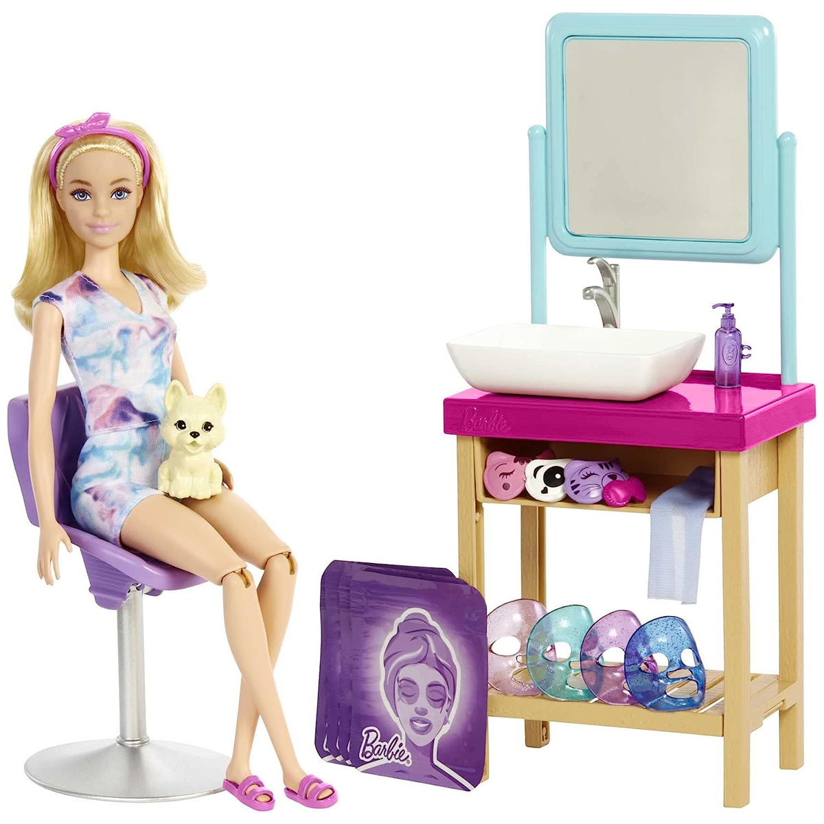 Barbie Wellness Dia de Spa de Mascarillas