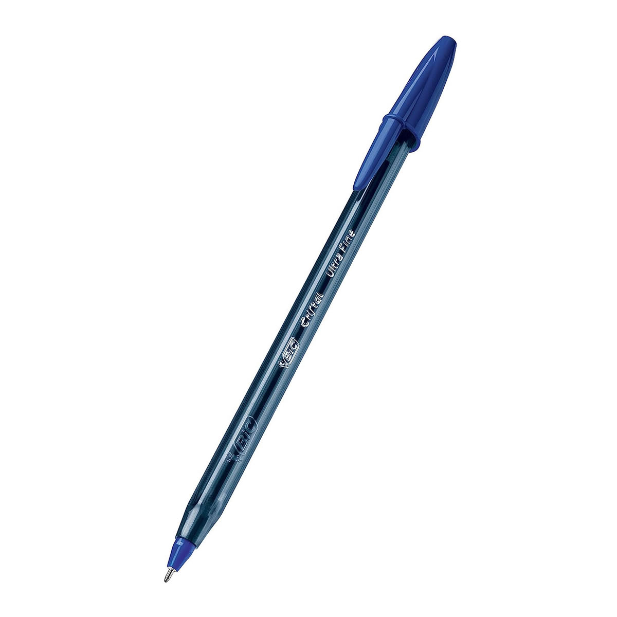 Bolígrafos Punto Mediano Y Ultra Fino Bic Cristal 980029754 - Azul
