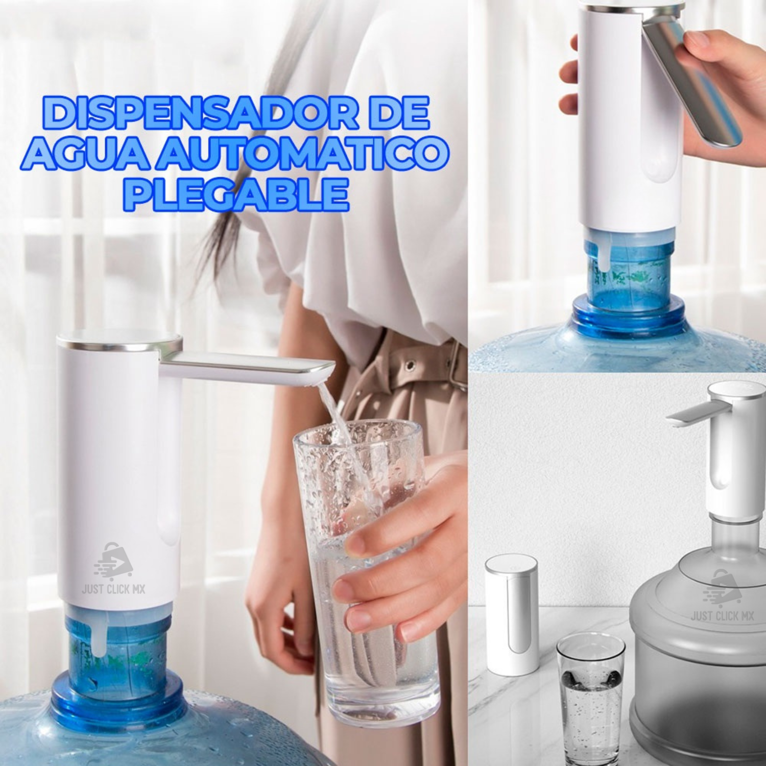 Dispensador de Agua Automático Plegable