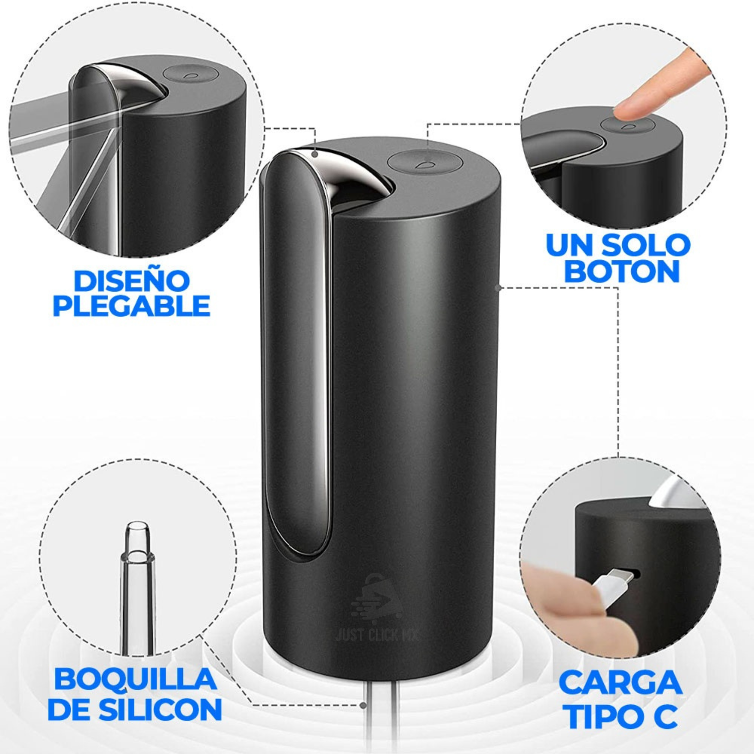 Dispensador de Agua Automático Plegable