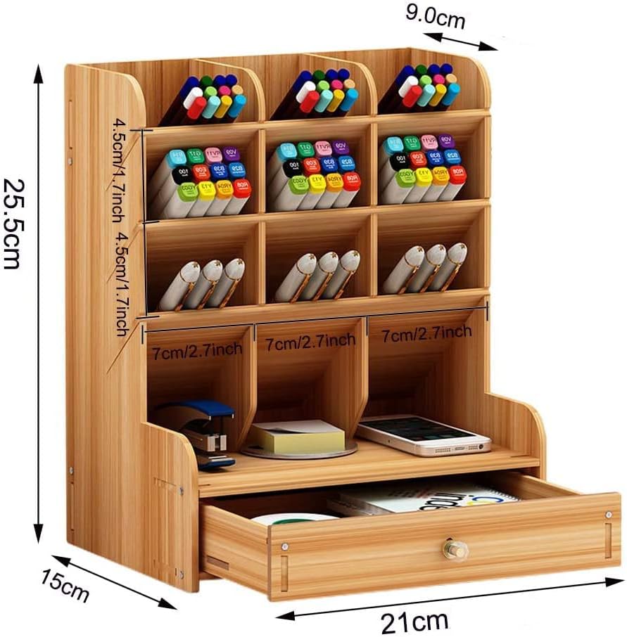 Organizador de escritorio con Cajones