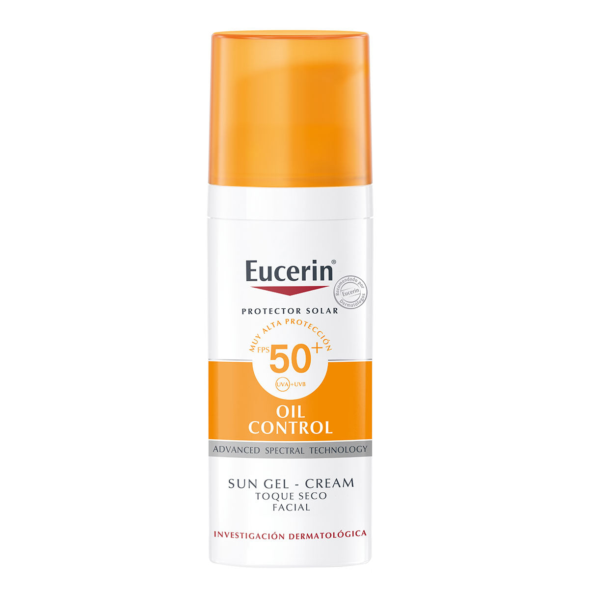EucerinProtector Solar Sun Face Oil Control Control Brillo SPF-50 de 50ml