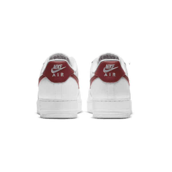 Tenis Air Force 1 '07 blanco/rojo Hombre.