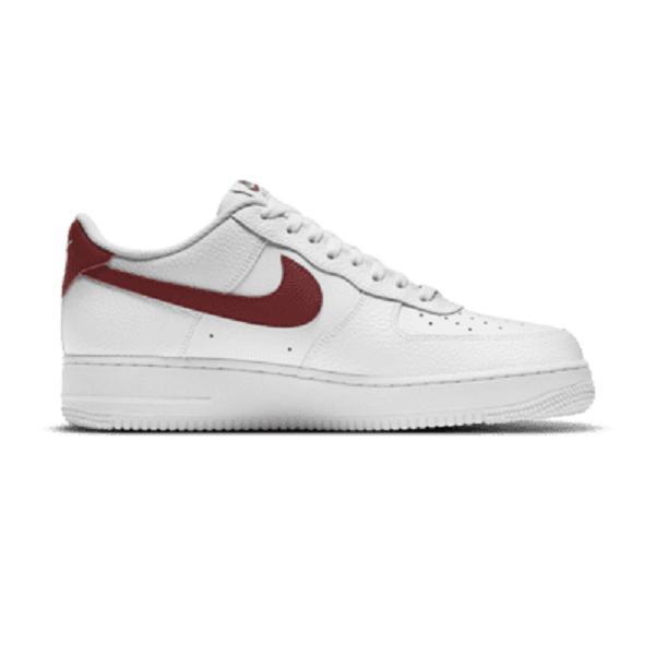 Tenis Air Force 1 '07 blanco/rojo Hombre.
