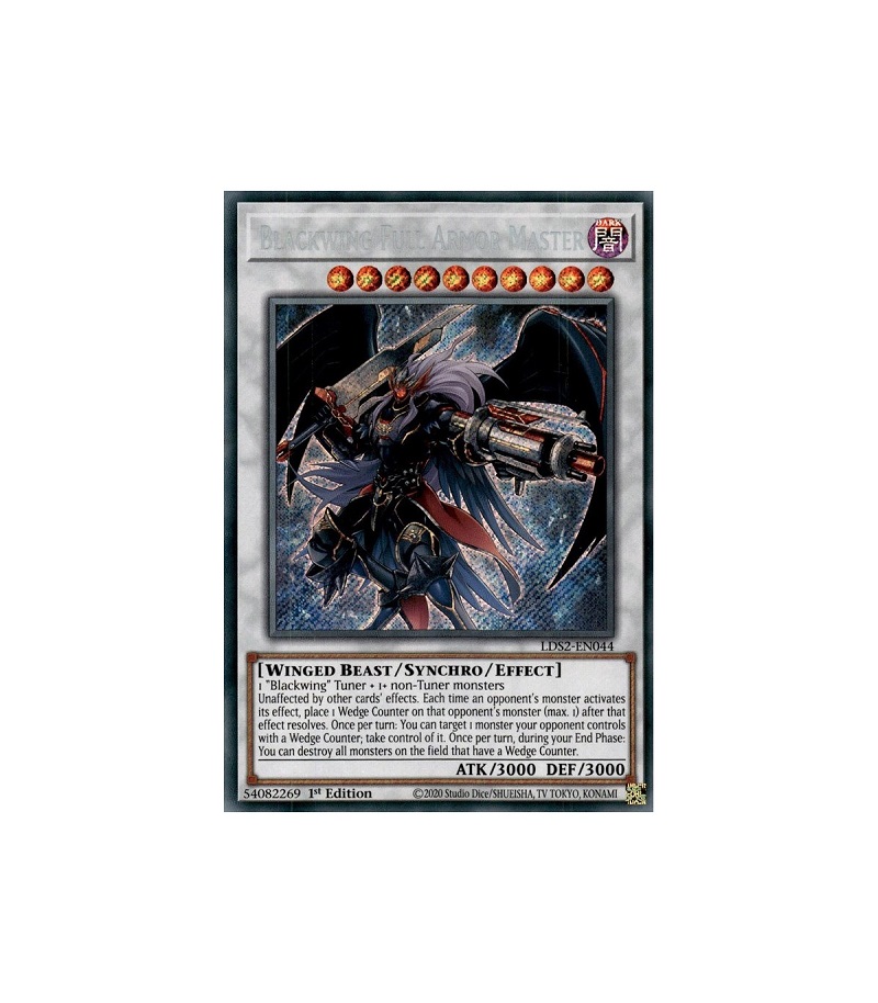 Yugioh Amo de Armaduras Completas Alanegra Secret Rare - Konami