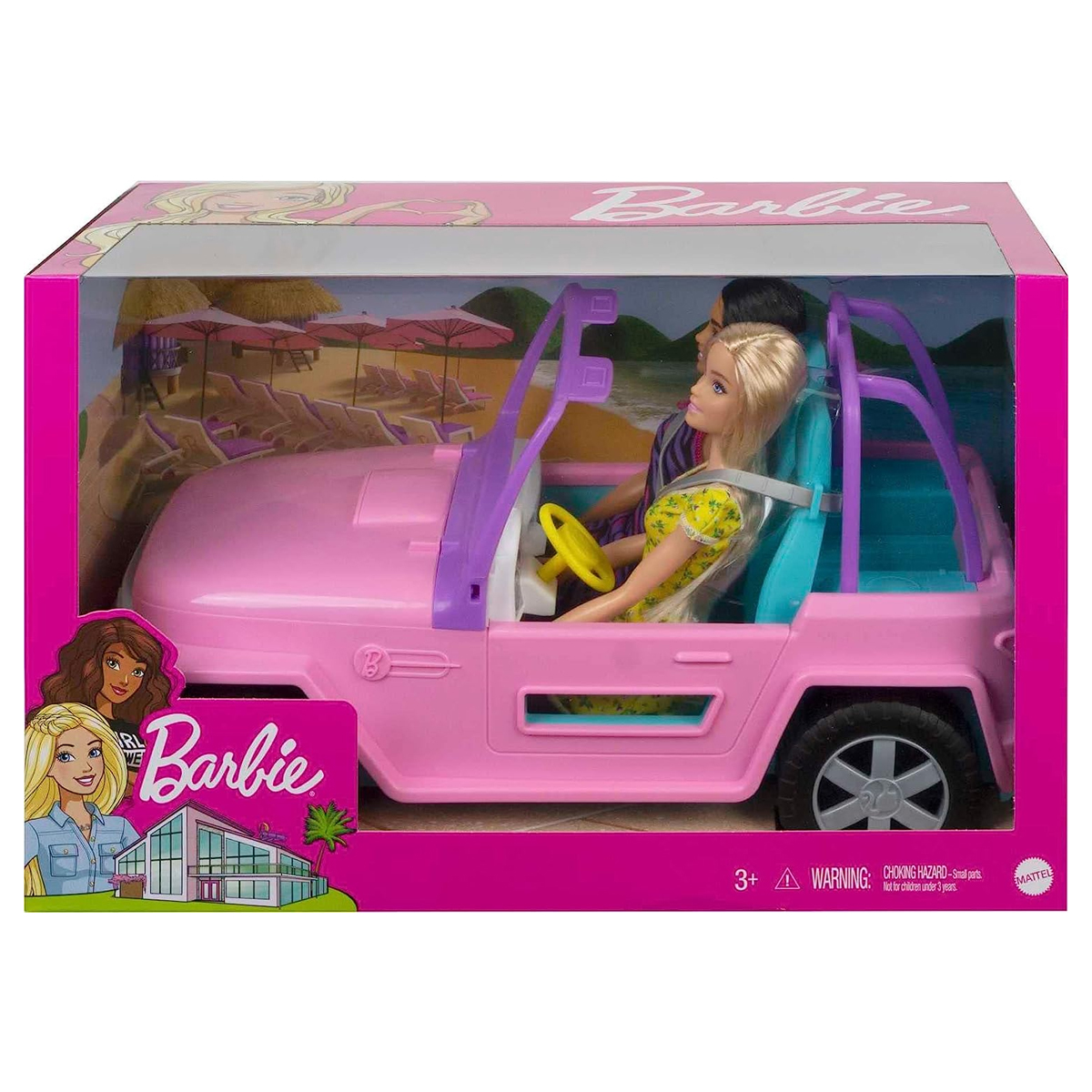 Jeep Vehicle Jeep Coche Barbie Y Ken Barbie Car Beach Cruiser With
