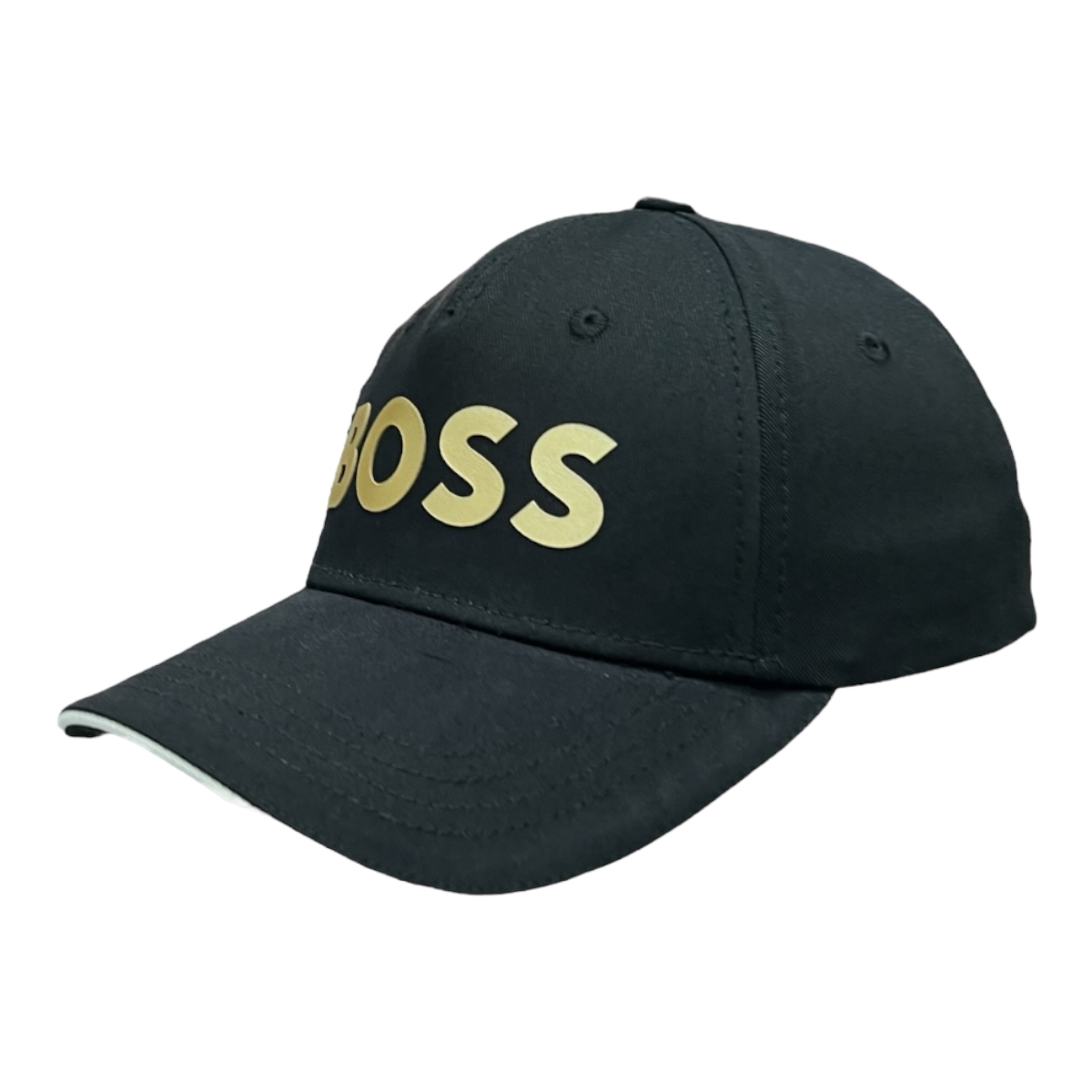 Gorra Cap 3 Hugo Boss Negro Con Letras Doradas -100% Original y Nuevo 