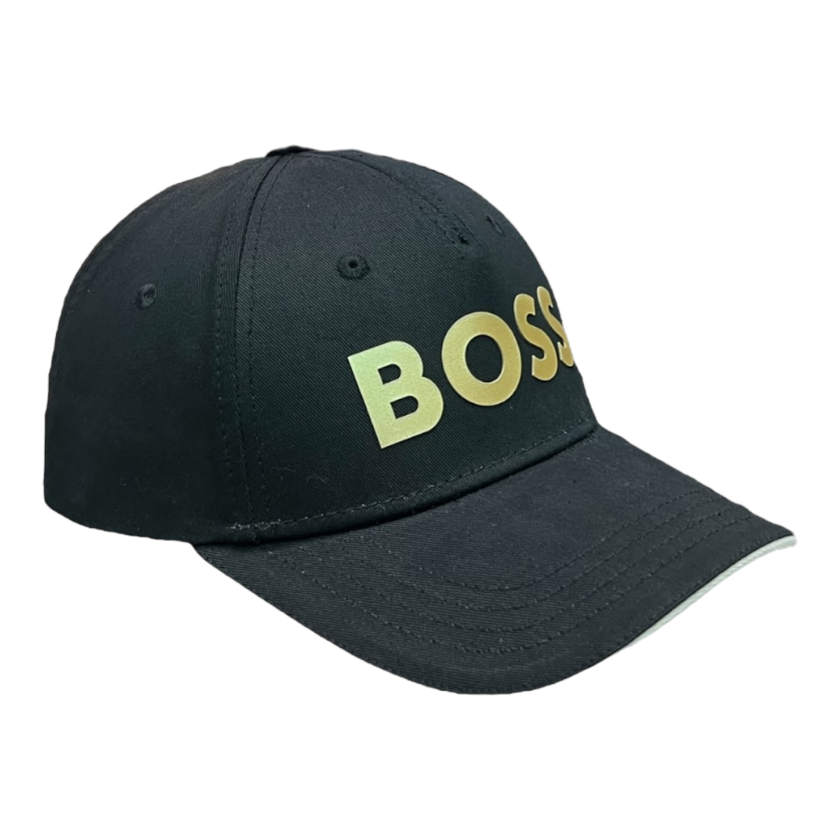 Gorra Cap 3 Hugo Boss Negro Con Letras Doradas -100% Original y Nuevo 