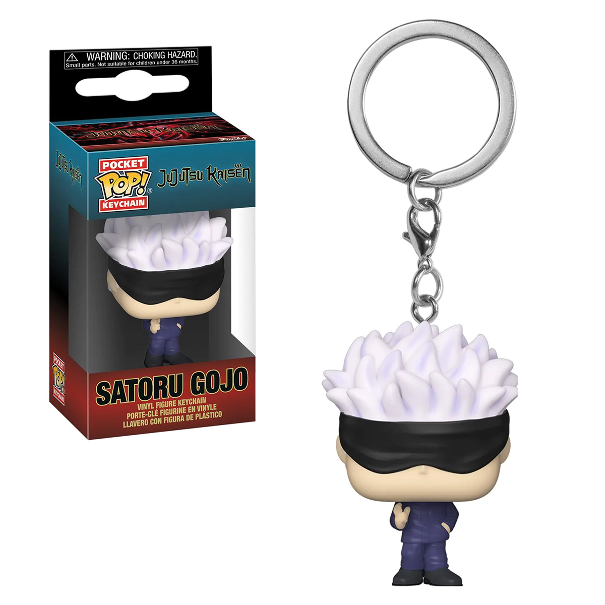 Funko Pop Llavero Satoru Gojo Jujutsu Kaisen Anime Manga Figura Original