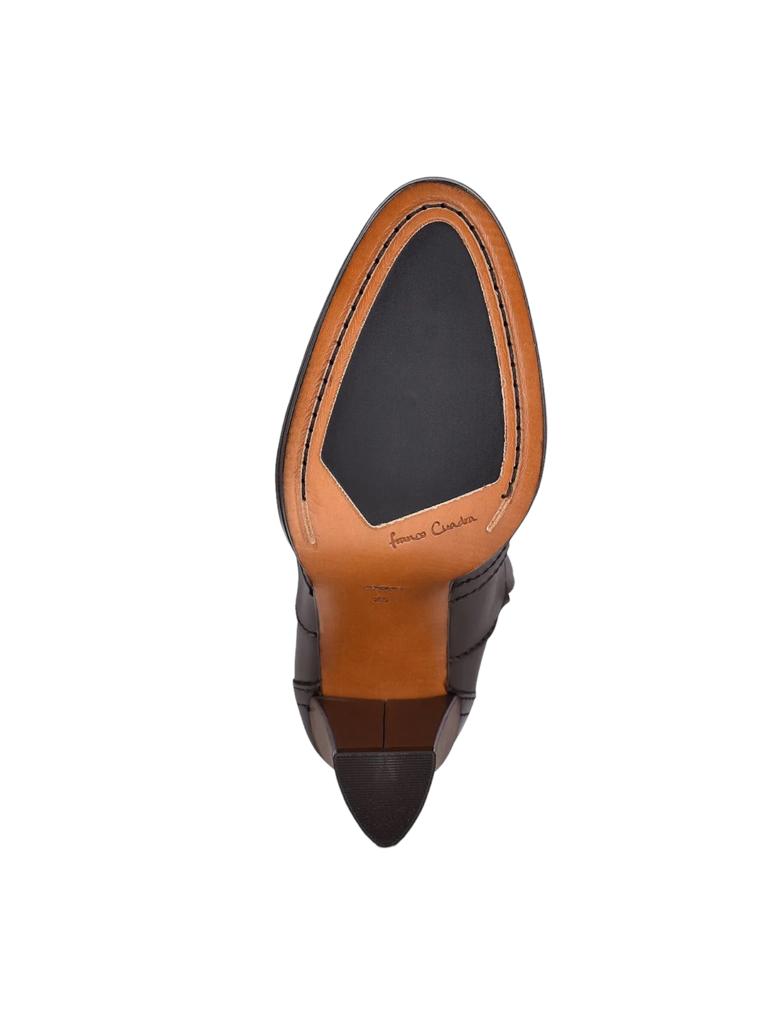 Bota Franco Cuadra Para Dama En Piel Genuina