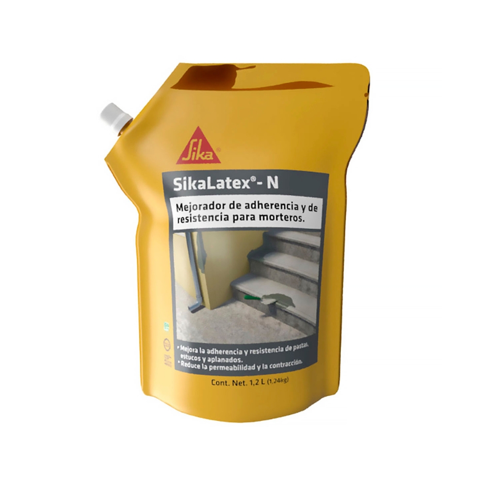 Sika Aditivo mejorador de resistencia y adherencias para morteros 1.2 L