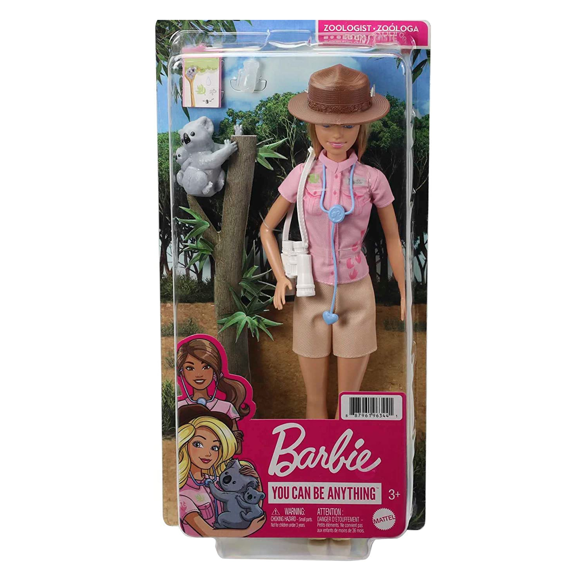Mattel Barbie Profesiones Zoologa GYJ98
