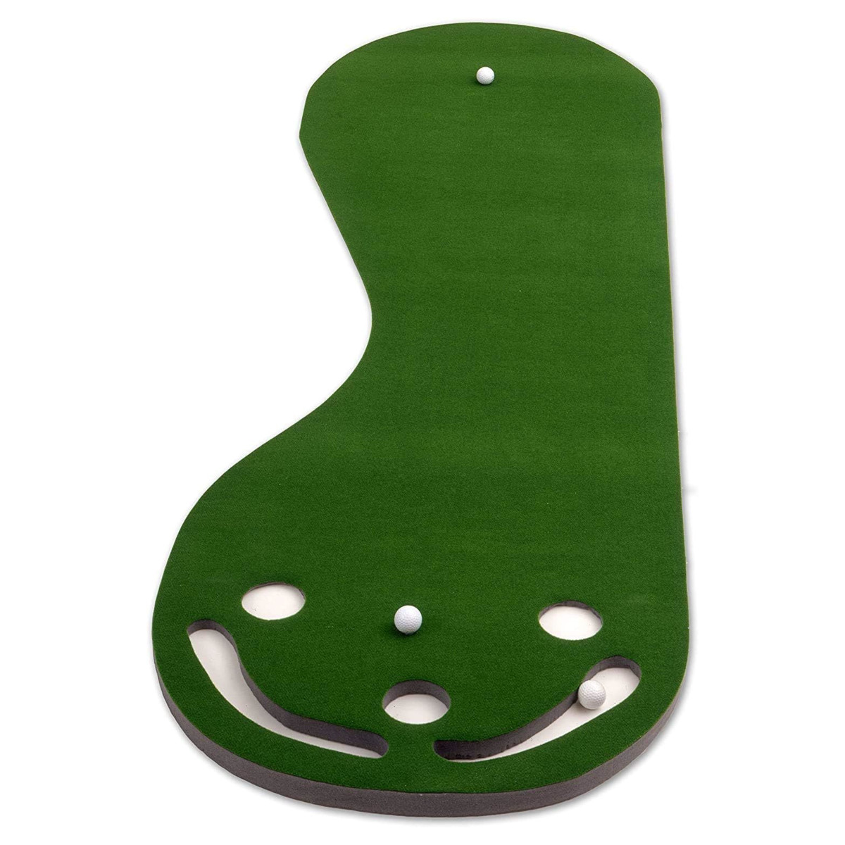 Alfombra Tapete Verde PUTTPAR3A para Practicar Golf, PUTT A BOUT, Solo Tapete