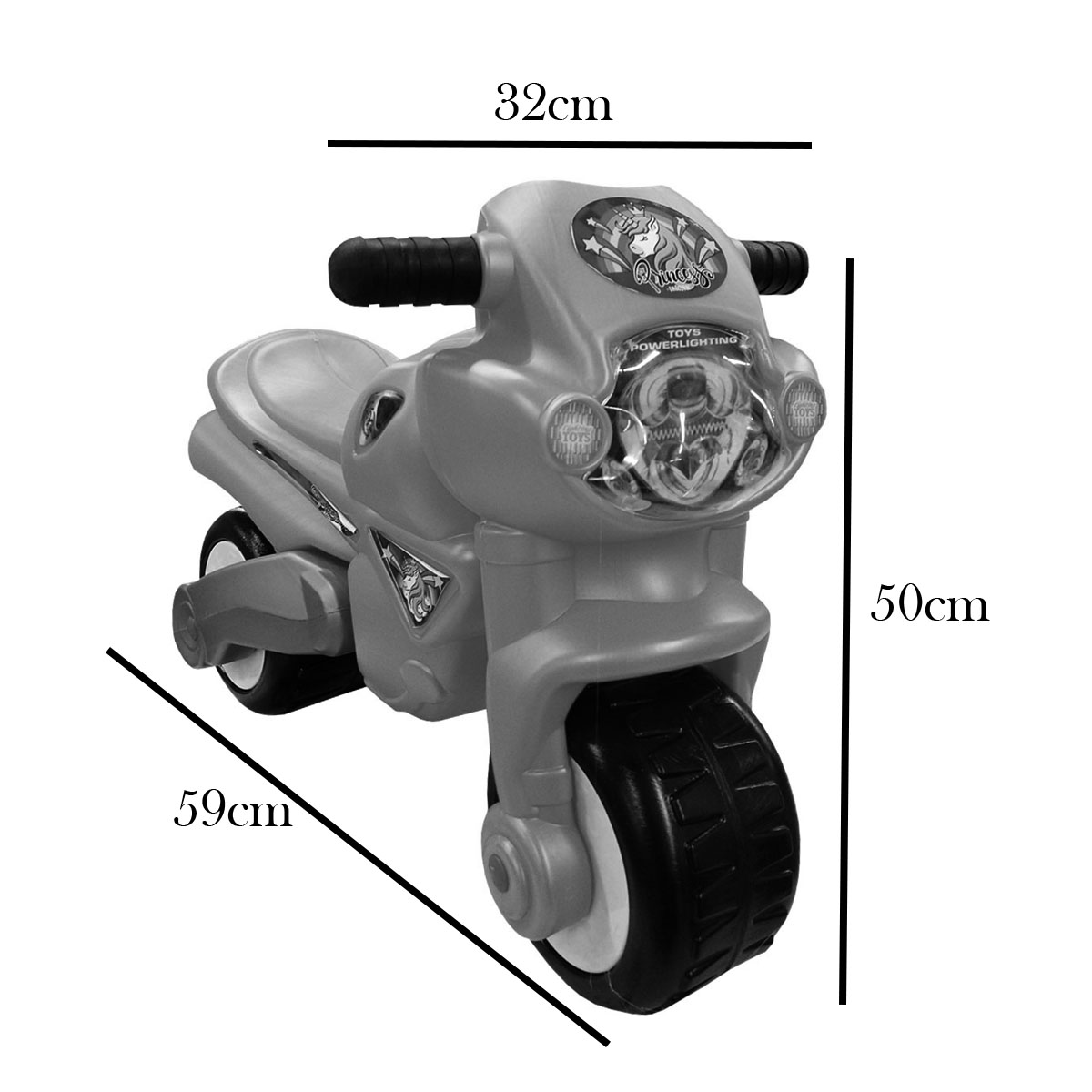 Montable Mini Moto Tick Tack Azul