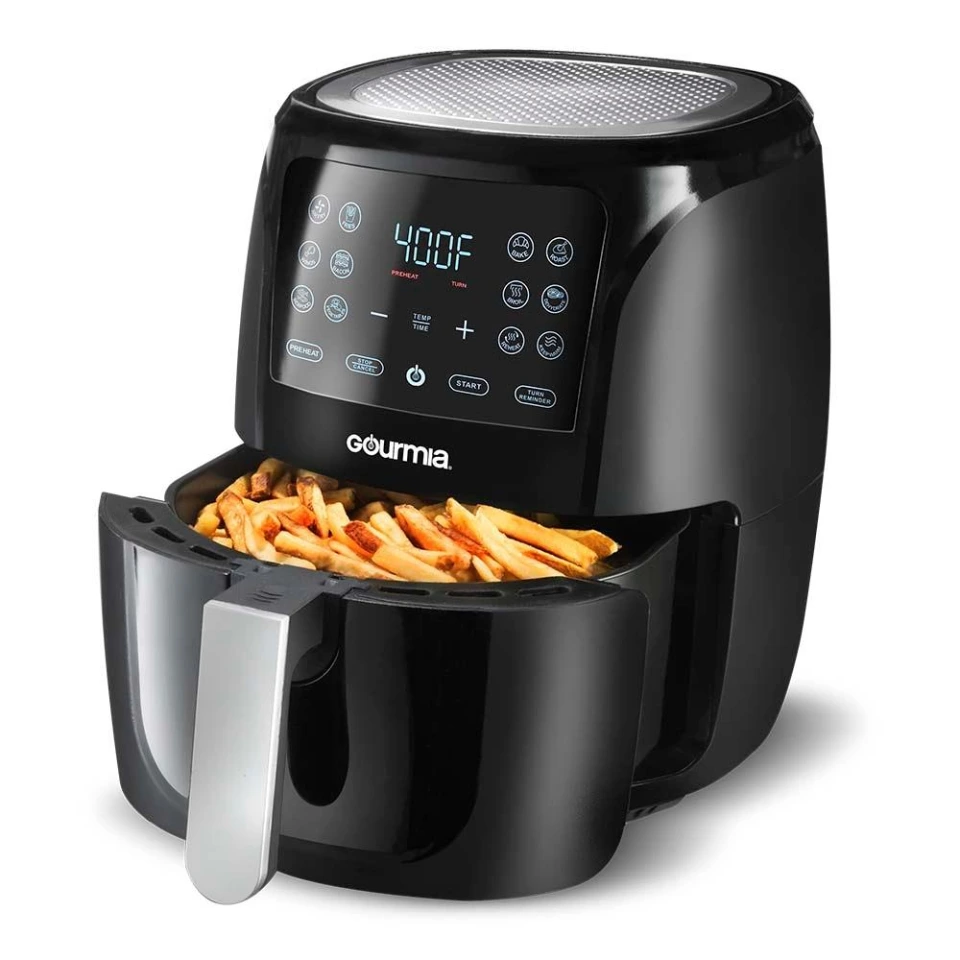 Freidora De Aire Gourmia GAF686 Fryforce 360 5.7 Lts 12 Funciones 