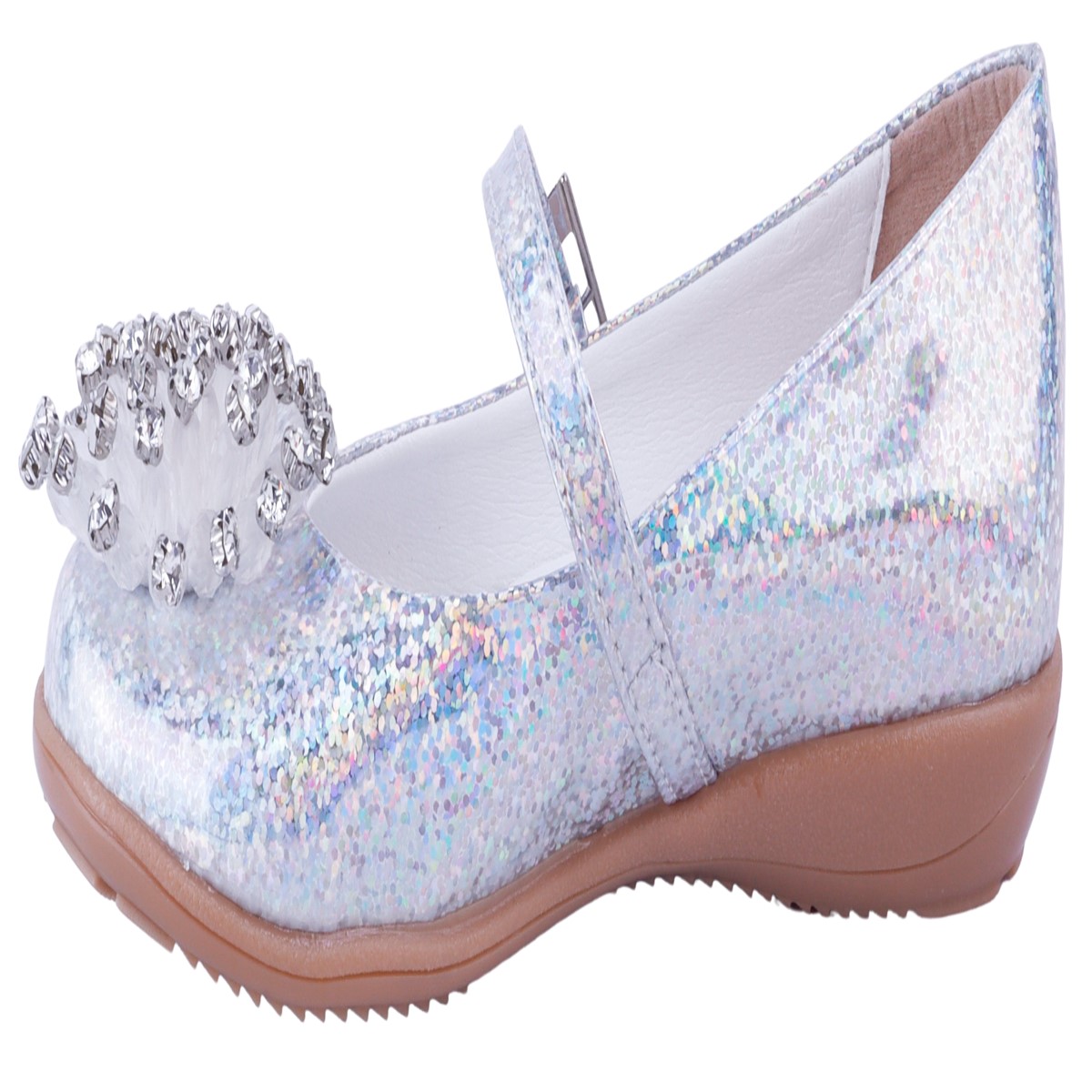 Zapatos Princesas Elsa Y Ana Balerina Arco Soporte Cómodo 06-ga-lp.