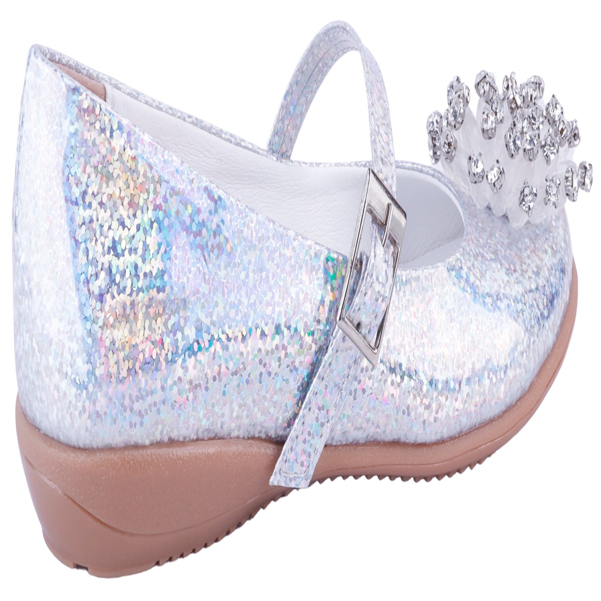 Zapatos Princesas Elsa Y Ana Balerina Arco Soporte Cómodo 06-ga-lp.