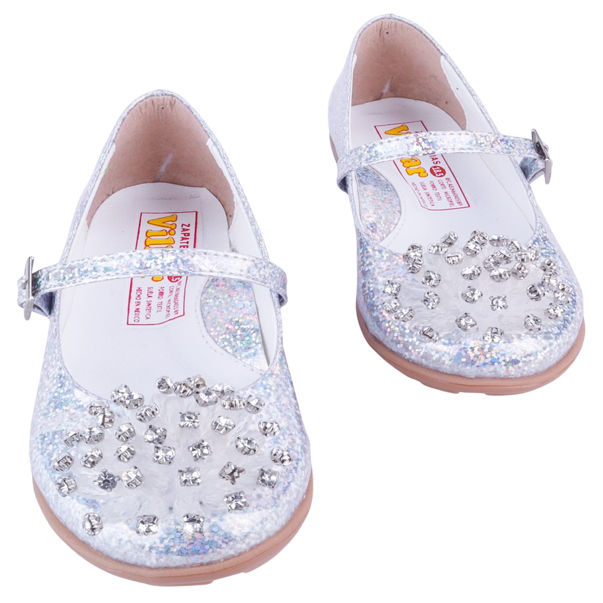 Zapatos Princesas Elsa Y Ana Balerina Arco Soporte Cómodo 06-ga-lp.