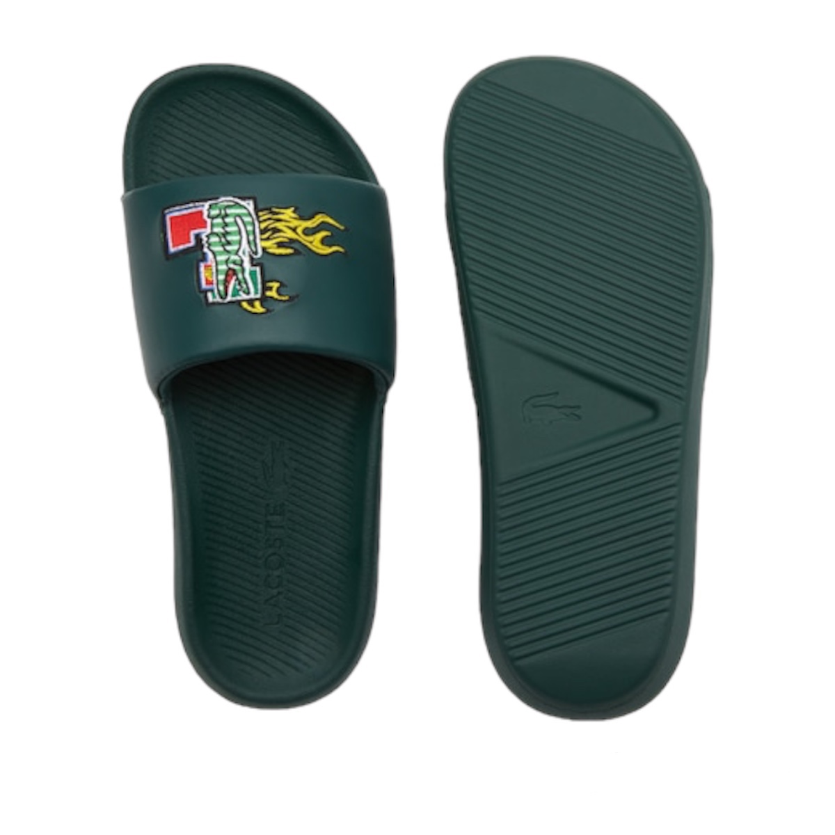 Sandalias Lacoste Croco Para Hombre 100% Original Y Nueva 