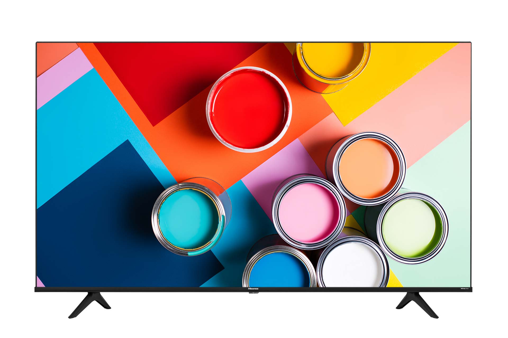 Pantalla Hisense 55 Pulgadas / 55a6kv / Smart 4k Uhd Vidaa / 3hdmi 2usb  Bluetooth / Color Negro