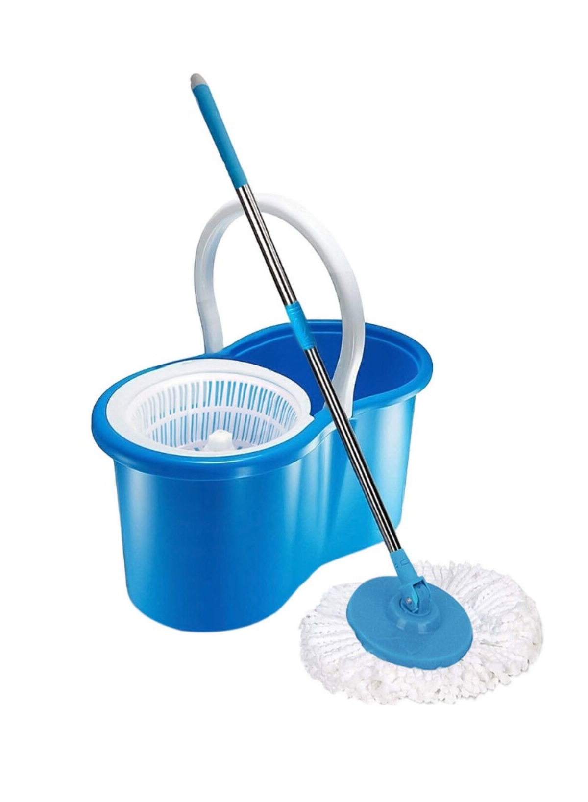 Trapeador Spin Con Cubeta Exprimidor