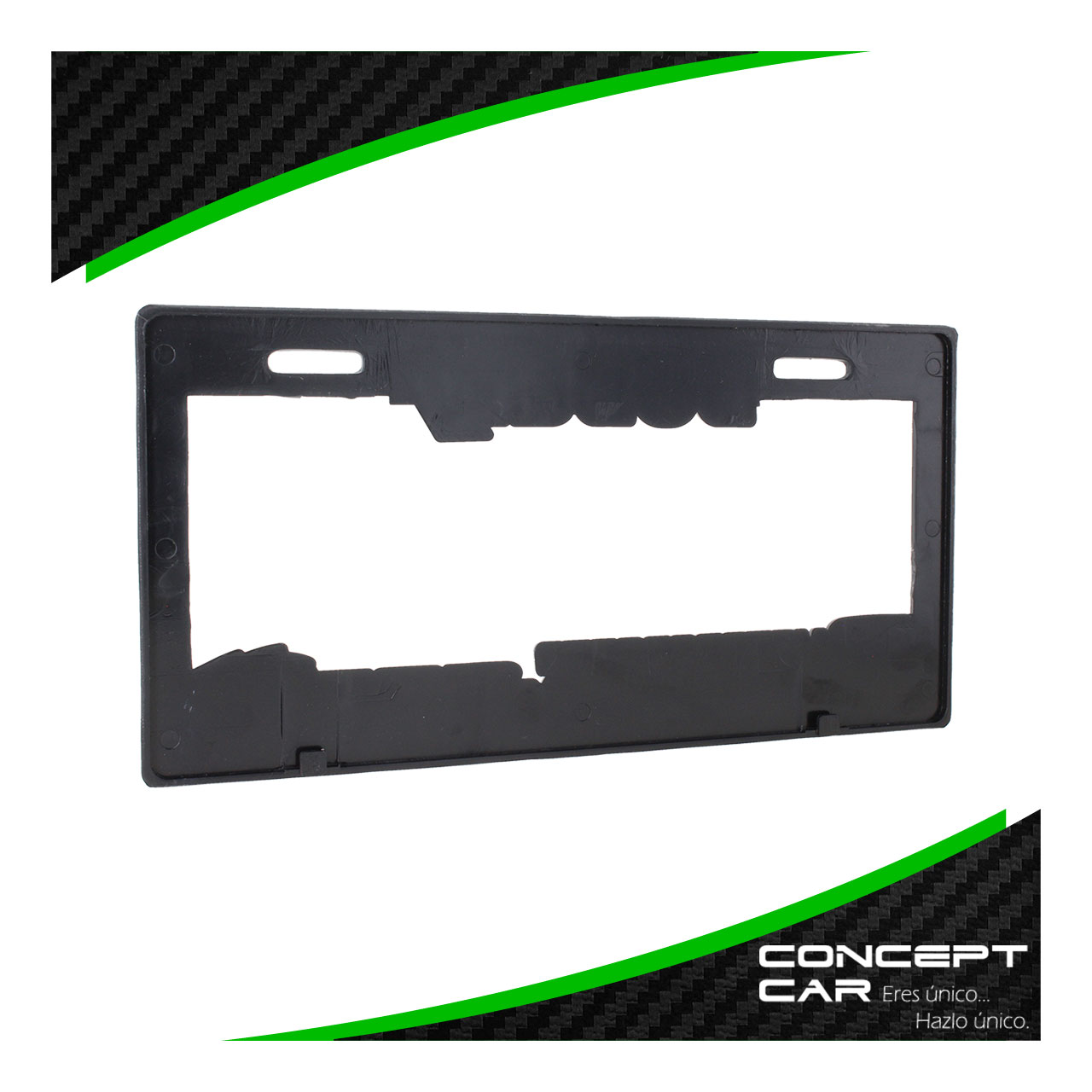Par Marco Porta Placas Auto Camioneta 3d Premium Srt