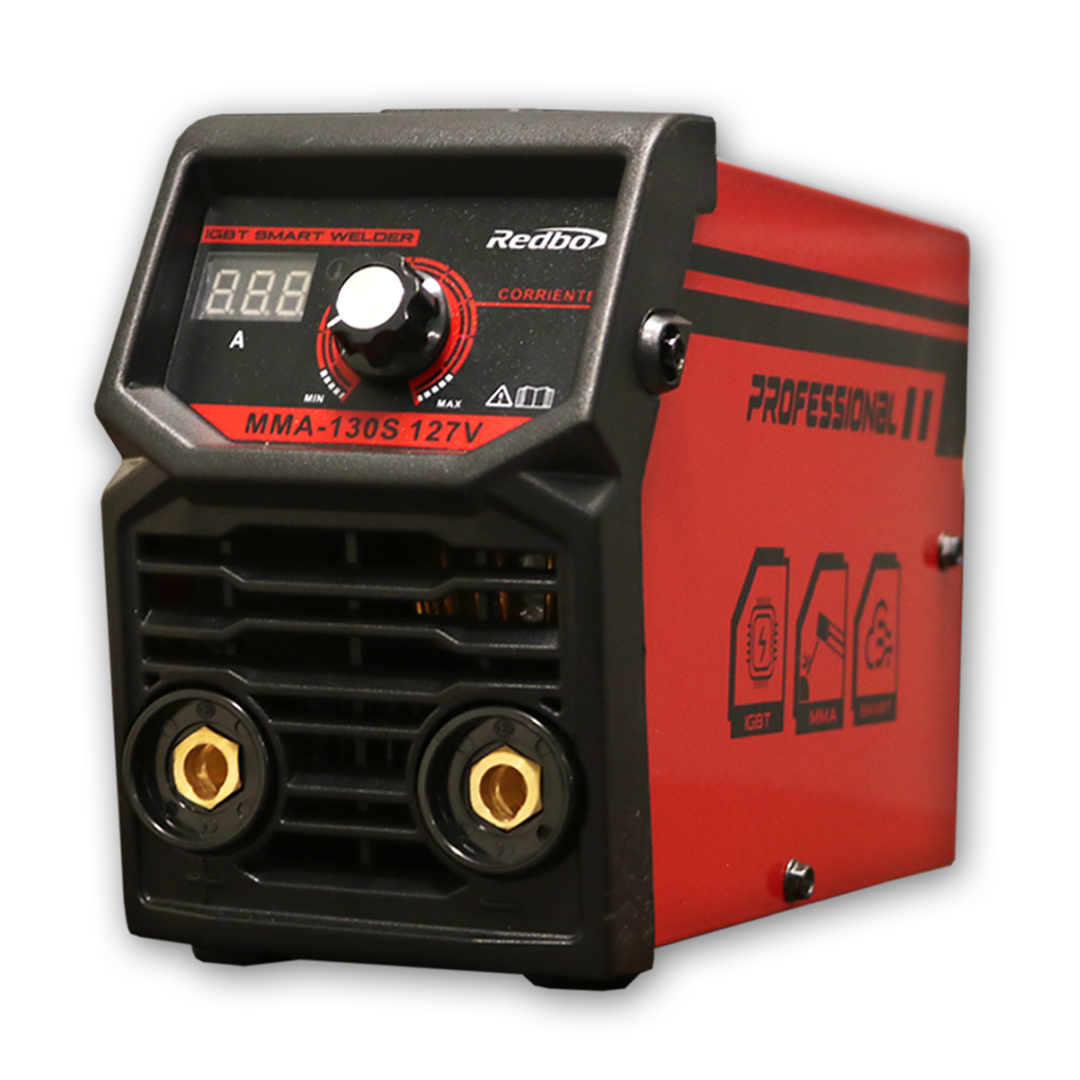 Soldadora Inversor Mini mma-130s 110v Roja