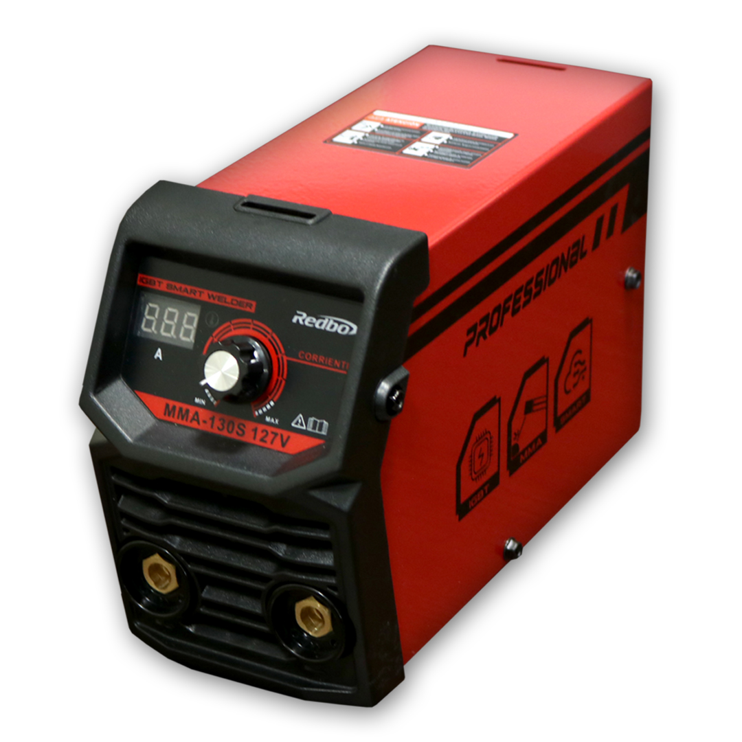 Soldadora Inversor Mini mma-130s 110v Roja