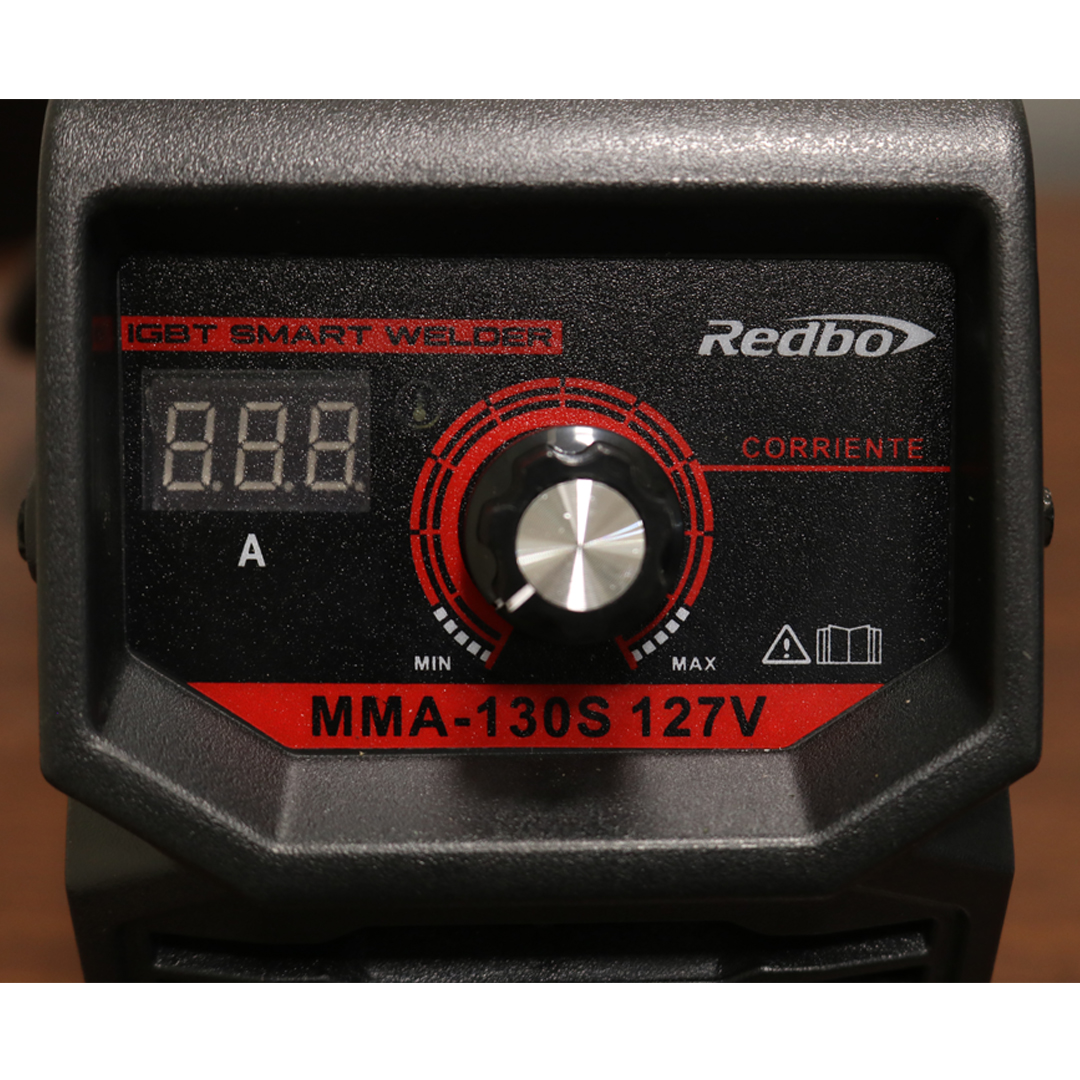 Soldadora Inversor Mini mma-130s 110v Roja